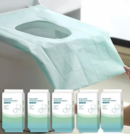 Disposable Toilet Seat Covers Waterproof 16x24in