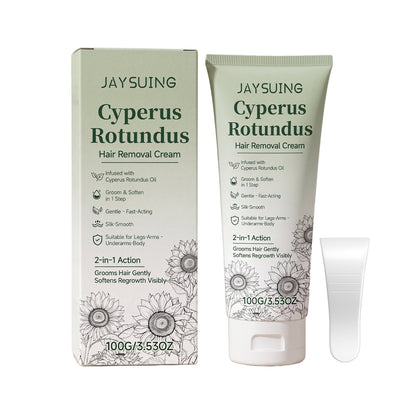 Natural Gentle Hair Removal Cream | For Women & Men, Sensitive Skin（ New and old packaging shipped at random.）