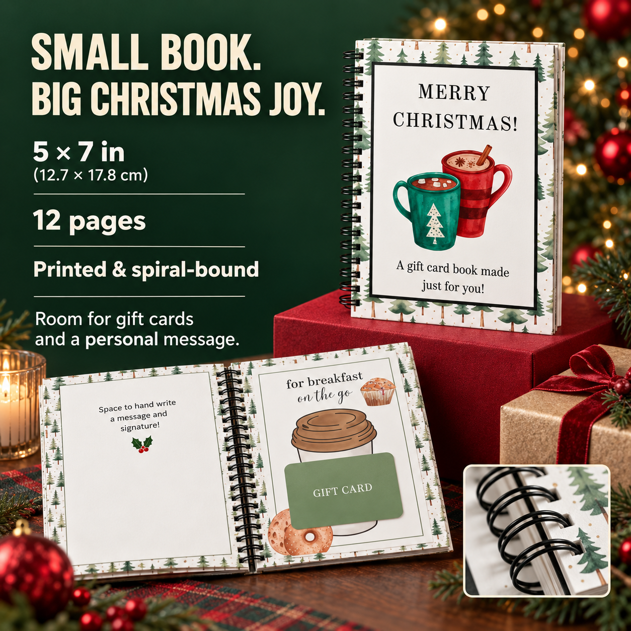 🎄Christmas Gift Card Book
