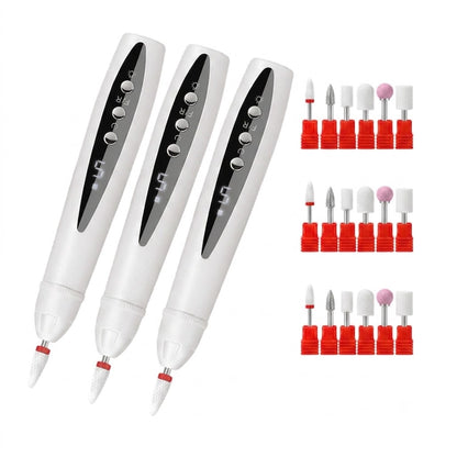 Professional Ultra-Safe LED Electric Nail Grinder