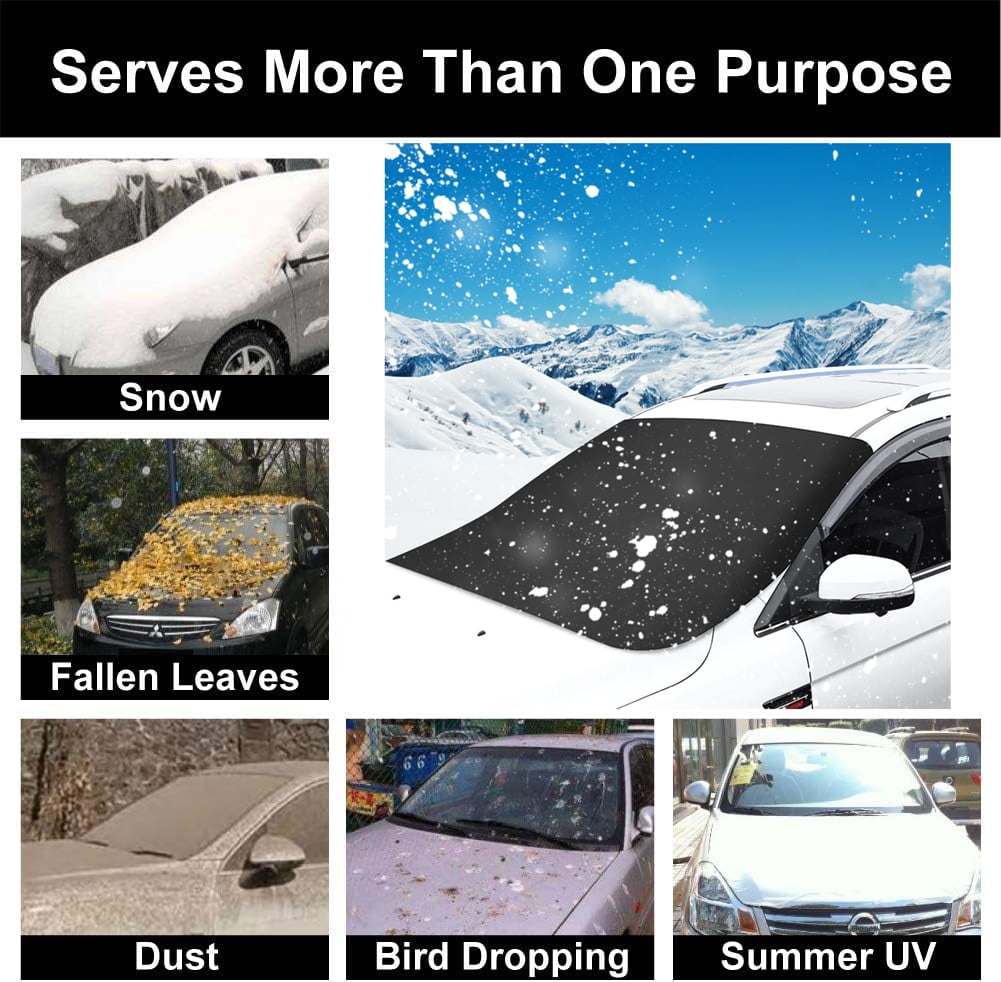 🛡️2026 Upgraded Car Windshield Magnetic Snow Cover