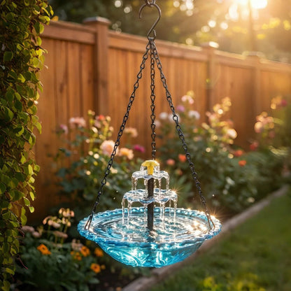 Solar Cascade Hanging Bird Bath Fountain🎁Buy 2 Free Shipping