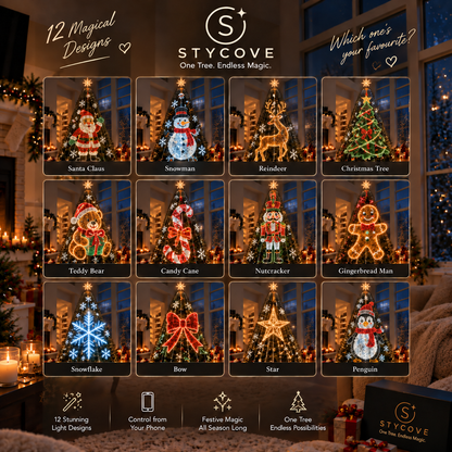 Stycove Smart Animated Christmas Tree Lights