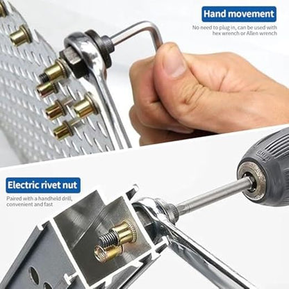 Industrial-Grade Chrome-Moly Rivet Nut Kit
