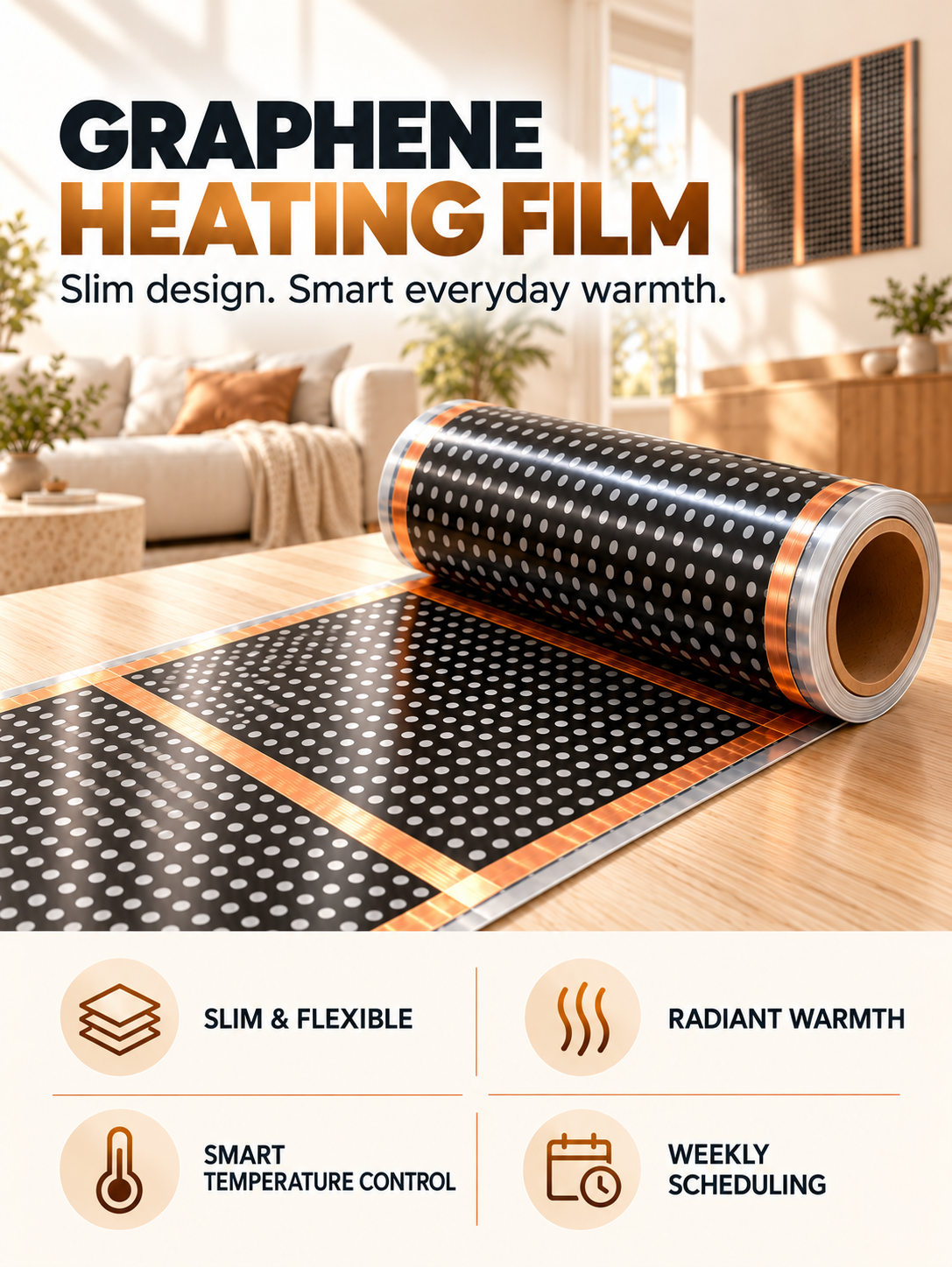 2026 All New German High-Tech Graphene Wall Heater