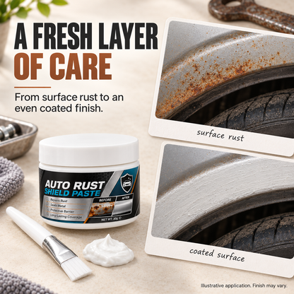 🚗Car Metal Rust Repair Paste‑ Auto Rust Shield Anti‑Corrosion Restoration Cream, Long‑Lasting Protective Barrier for Car Metal Surfaces