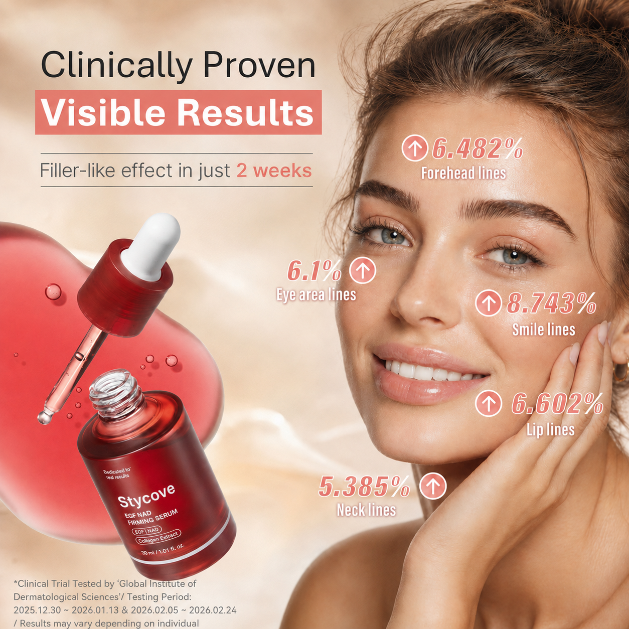 Korean NAD+ EGF Firming Serum