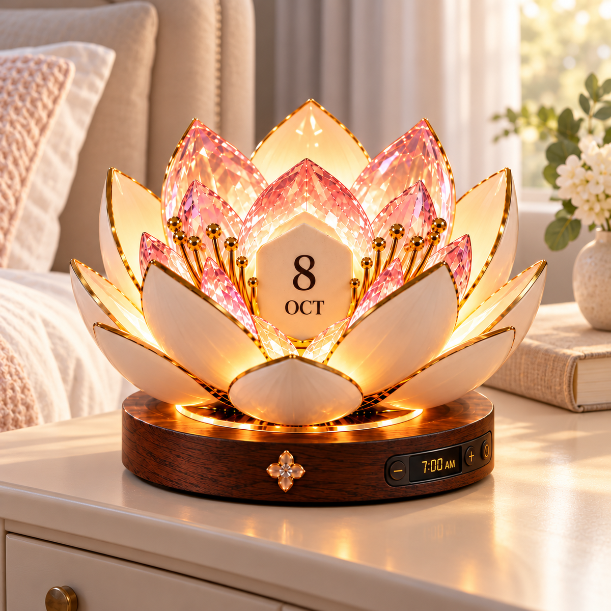 Automatic Blooming Perpetual Calendar