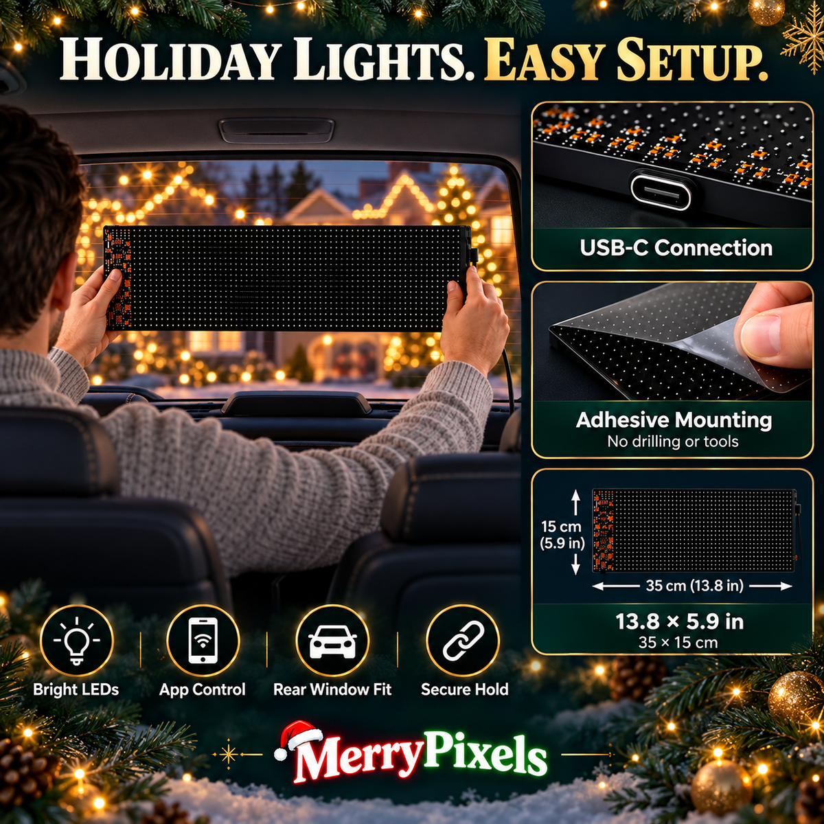 Merry Pixels Display