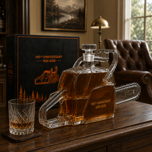100th Anniversary Whiskey Bottle
