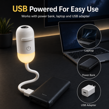 💡🌃2-in-1 Galaxy Star Projector USB Night Light for Indoor Decor 2026