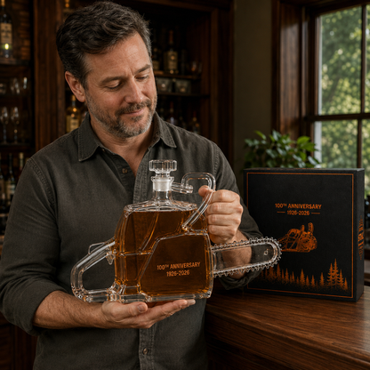 100th Anniversary Whiskey Bottle