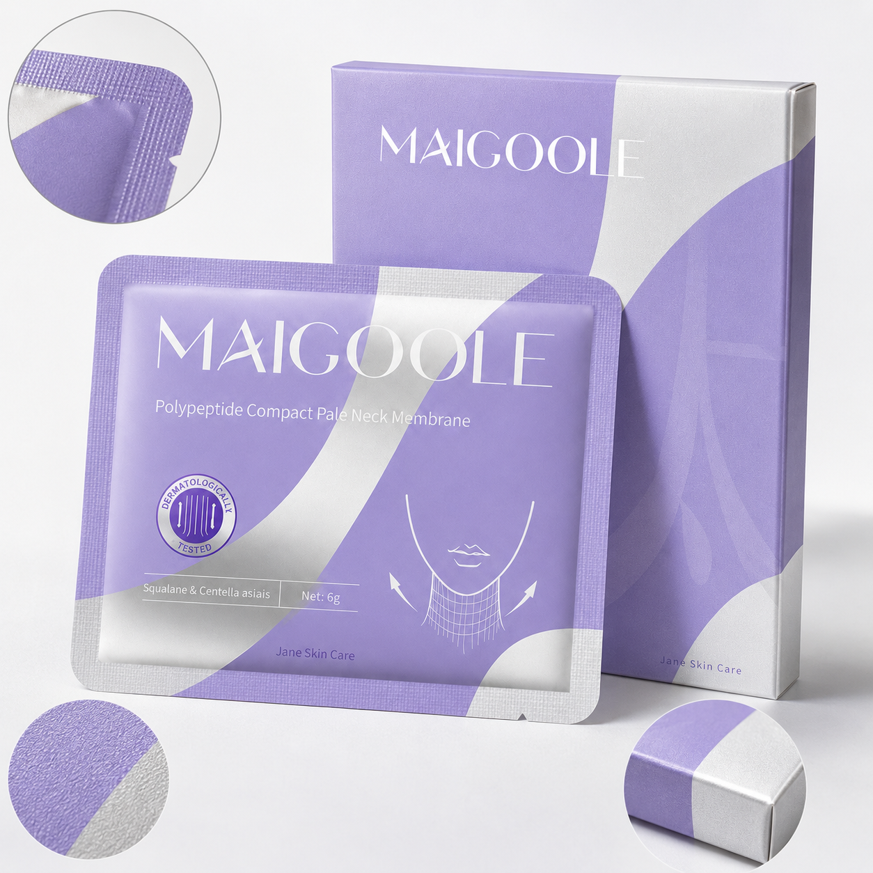 STYCOVE NECK DUO, Fine Line Care Firming Neck Mask