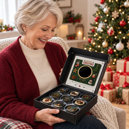 Christmas Vinyl Player Set