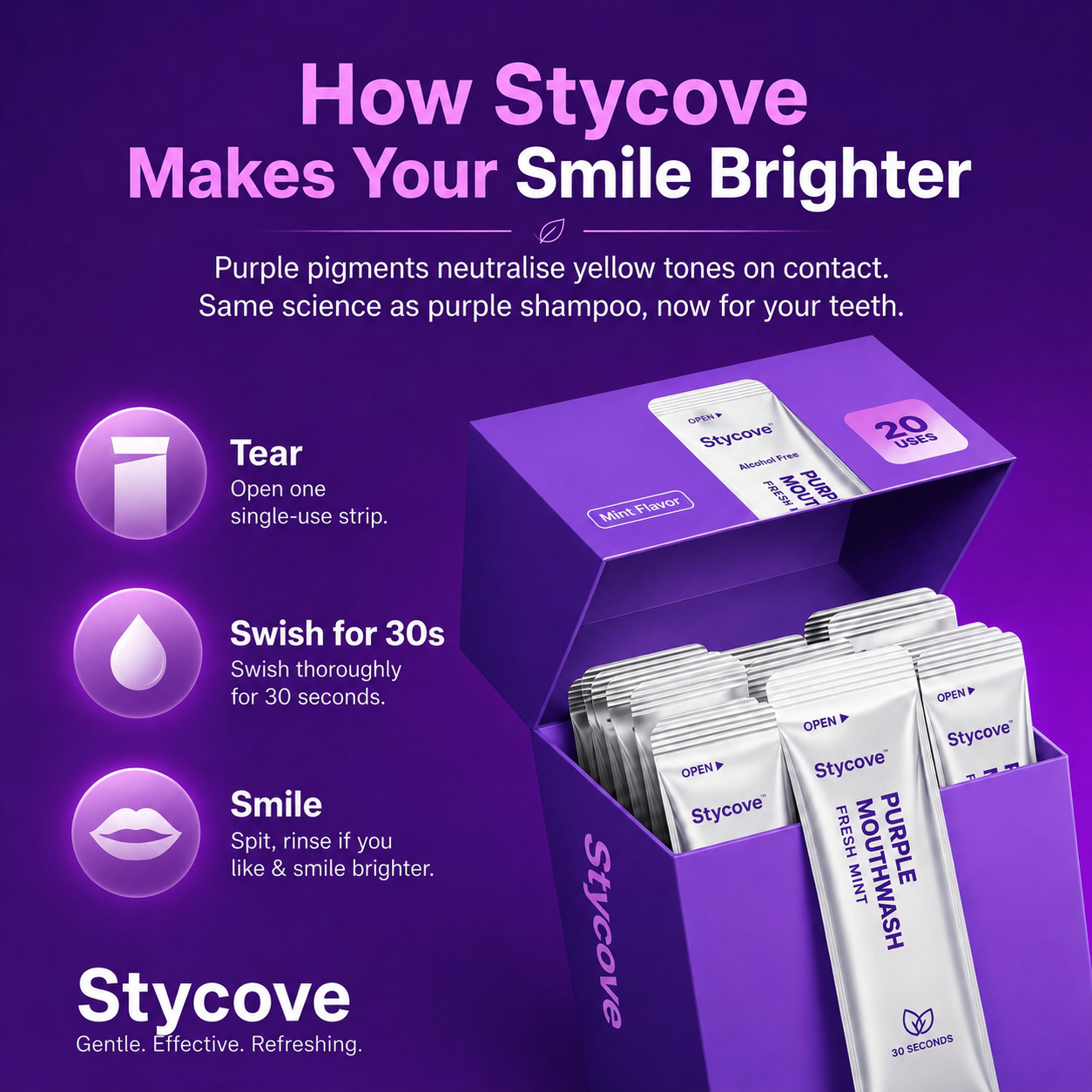 Stycove Purple Mouthwash
