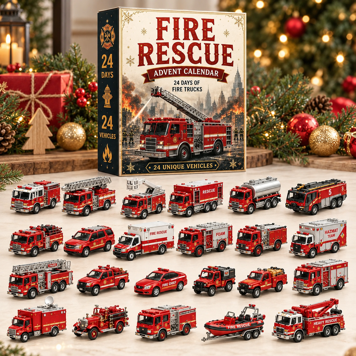 🚒Fire Rescue 24-Day Advent Calendar