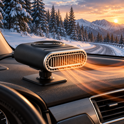 Stycove 12V Portable Car Heater with Adjustable Demister and Window Defroster