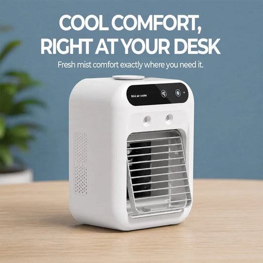 Portable Air Conditioners, 3-In-1 Cooling Fan with 2-Speed Mist Fan