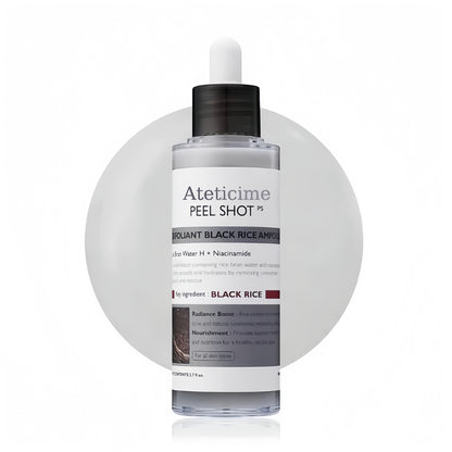 Peel Shot Glow Rice Ampoule Duo - Serums for Brightening, Exfoliating, and Moisturizing