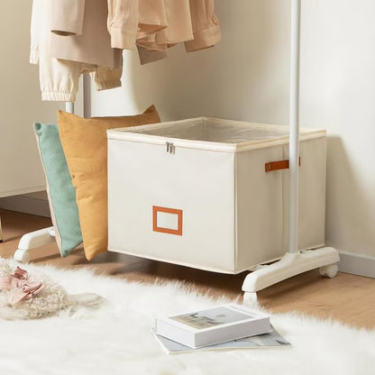 Oxford Fabric Foldable Design Shoe Organizer, Storage Box