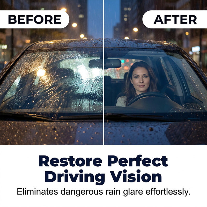 🔥Car Glass Oil Film Removal Wipes
