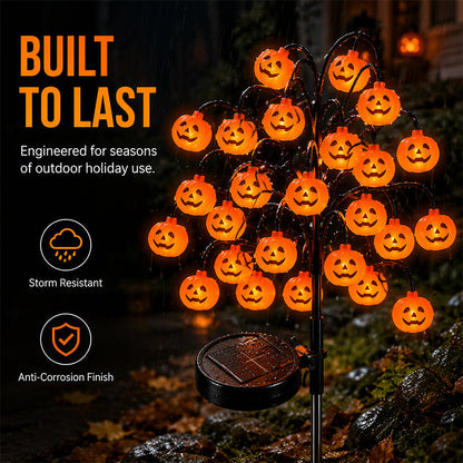 👻Waterproof Halloween Pumpkin Solar Branch Lights