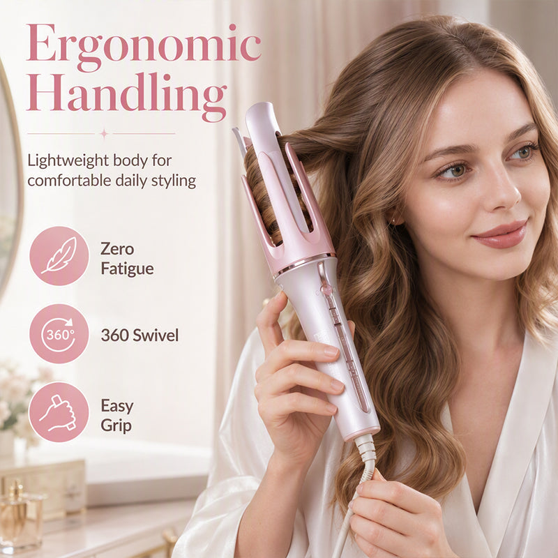 Rotating Auto Hair Curling Wand