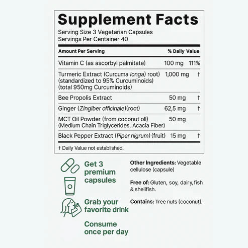 Nivelle Turmeric Curcumin