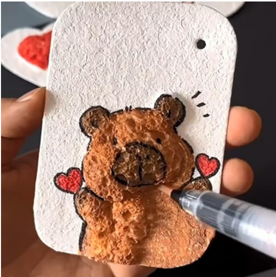 Magic 3D Foam Texture Painting Kit 🎨✨