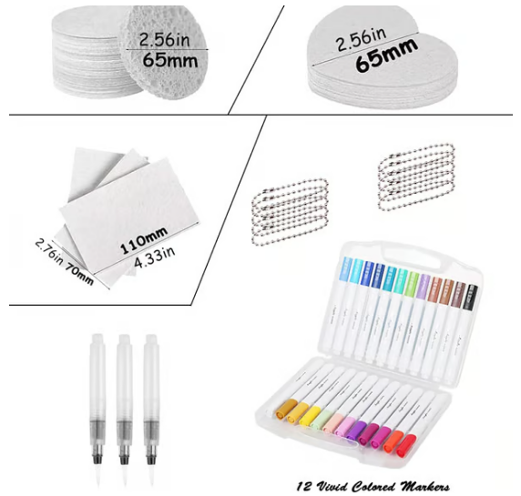 Magic 3D Foam Texture Painting Kit 🎨✨